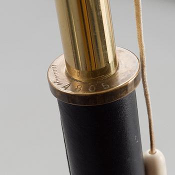 ALVAR AALTO, JALKALAMPPU, A 805.Enkelin siipi. Leimattu Valaistustyö. Malli suunniteltu 1954.