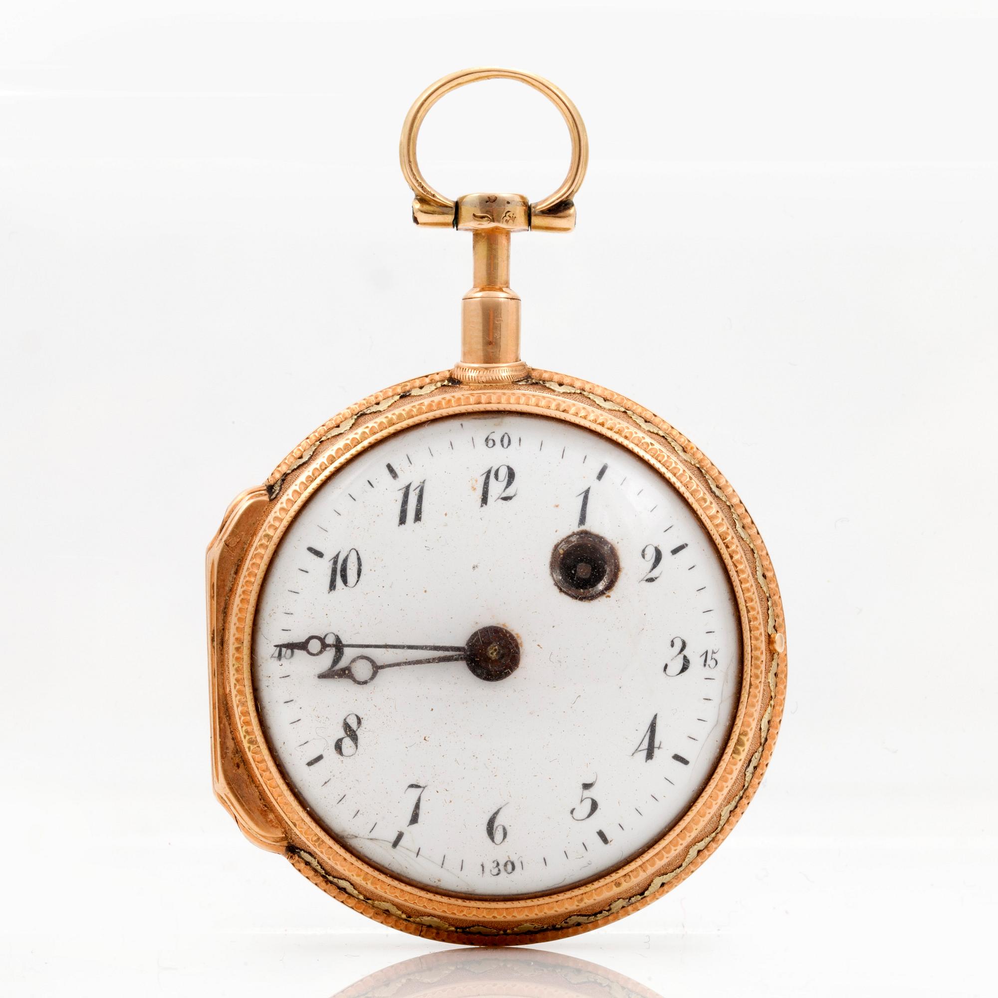 BERTHOUD A Paris, pocket watch, 41 mm,