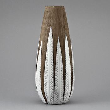 GOLVVAS, stengods, "Paprika", Anna-Lisa Thomson, Upsala Ekeby, 1951-69.