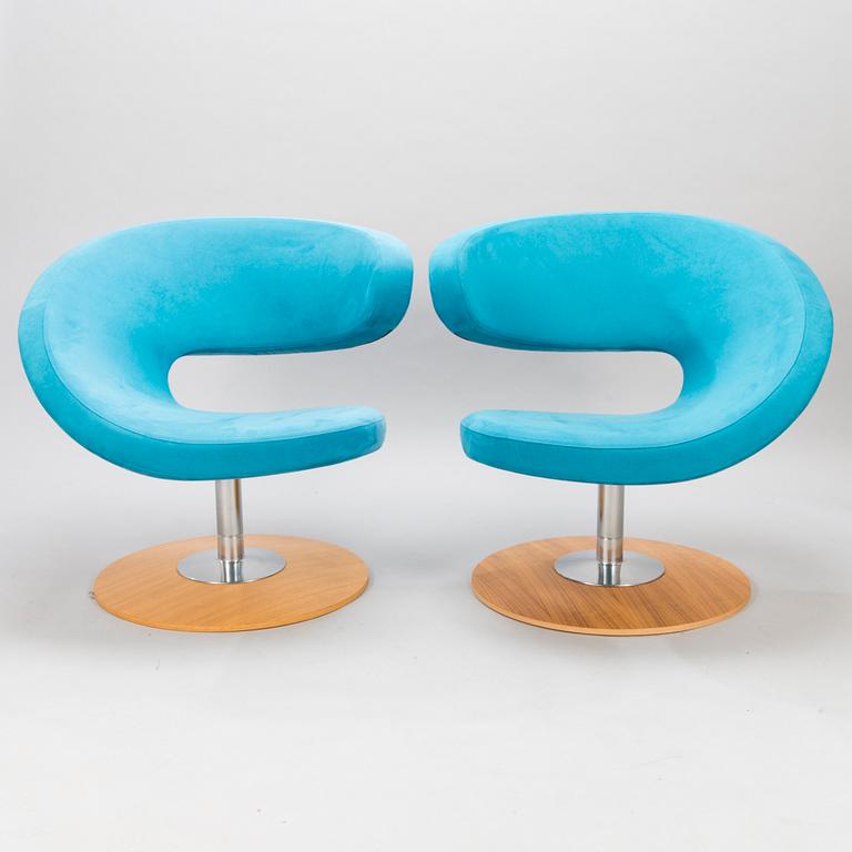 OLAV ELDØY, A pair of 21st century  'Club Peel and  Club Peel II' for Variér Furniture.