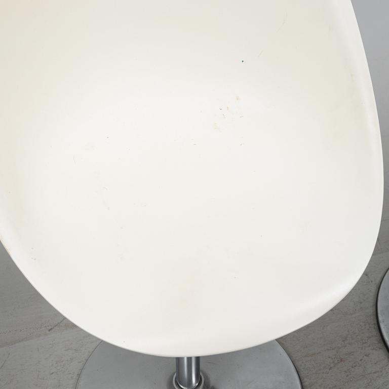 Stefano Giovannoni, a set of four 'Bombo chair', bar chairs, Magis, Italy.