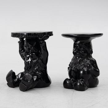 Philippe Starck, Pallar/sidobord, ett par, "Attila", Kartell.