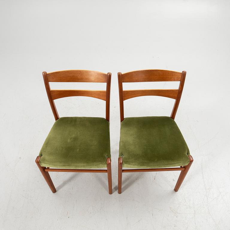 Chairs, 6 pcs, probably Troedssons Möbler, Furulund, mid-20th century.
