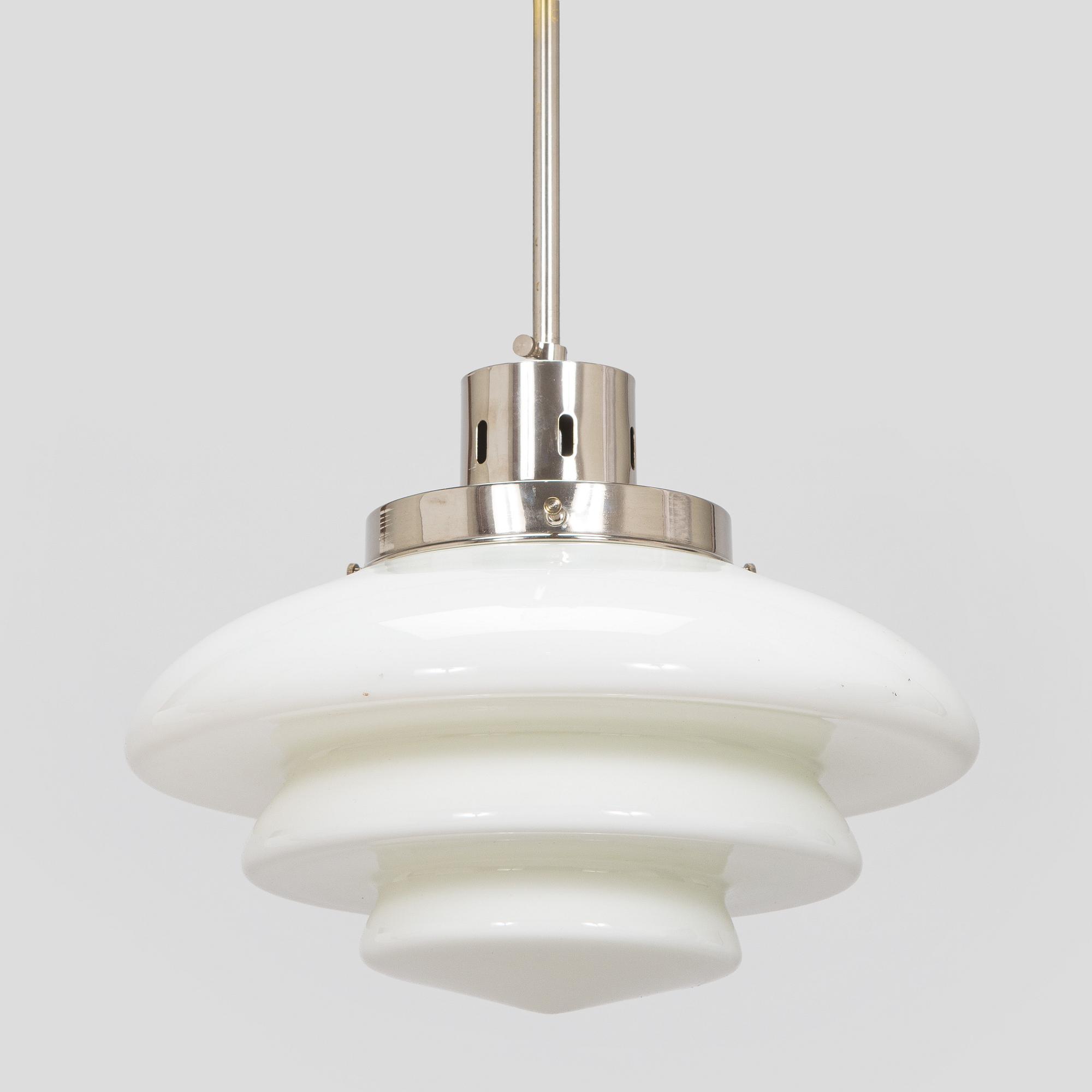 Paavo Tynell, a 1930s model 1612 pendant light for Taito.