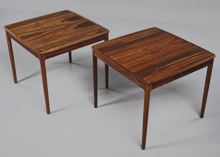 SOFFBORD, ett par ,Yngvar Sandström, Säffle Möbelfabrik, 1960/70-tal.