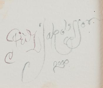 Fritz Jakobsson, Fåraherde.