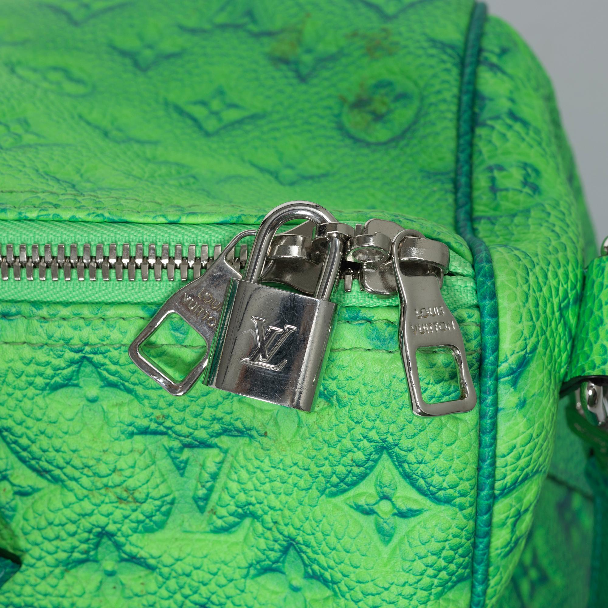 Louis Vuitton, Virgil Abloh, Keepall 50B weekend bag, "Keepall Taurillon Illusion", 2022.