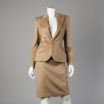 Suit by Ralph Lauren.
