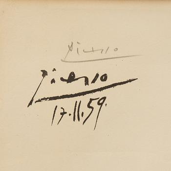 Pablo Picasso, efter, "La Danse du Berger/"Faune et le bouc".