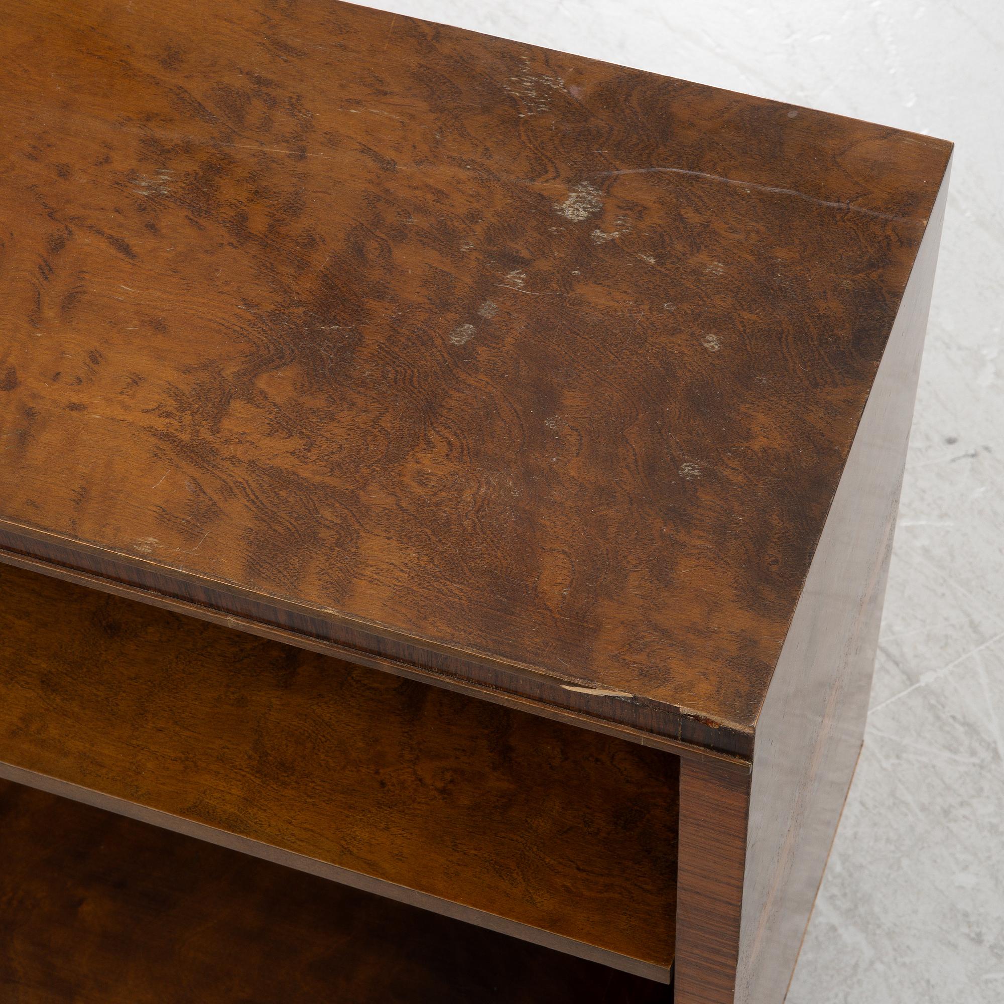 A Swedish Modern bookcase, 1930's.