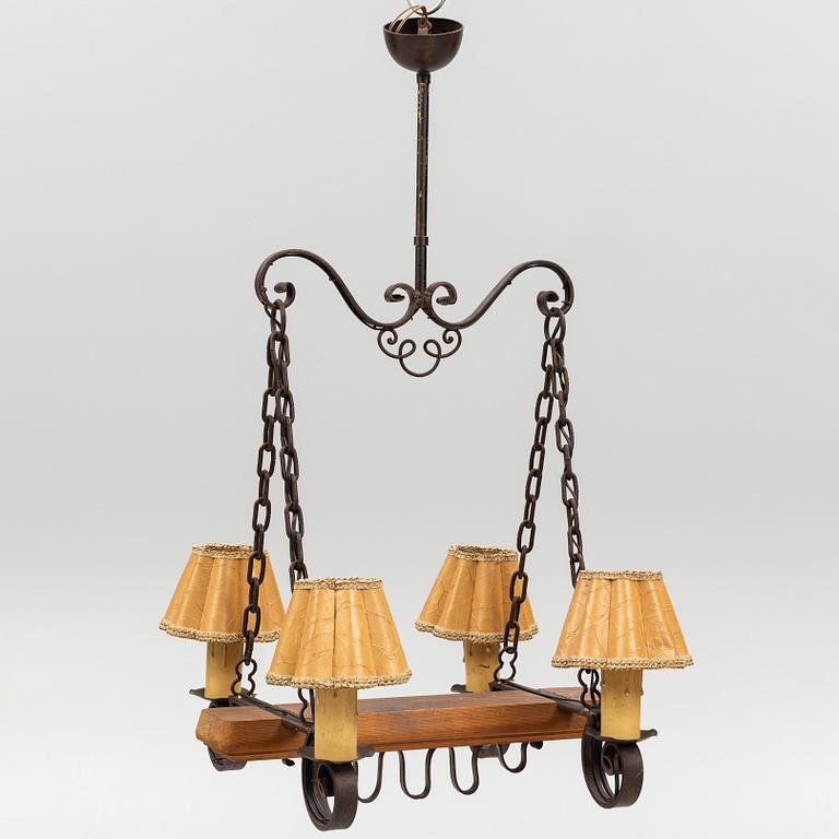 A ceiling lamp, 1920's-30's.