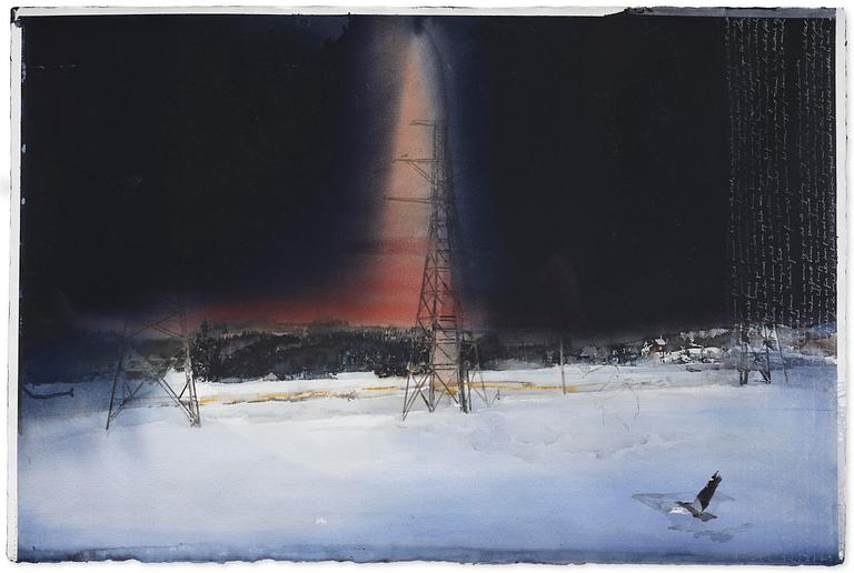 Lars Lerin, Untitled.