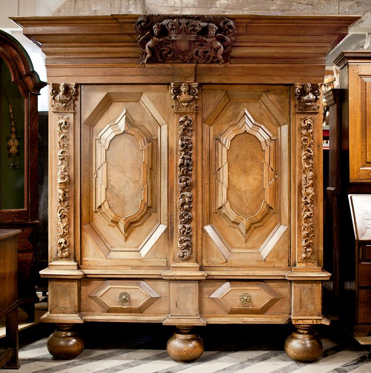 SKÅP, barock, 1700-tal.