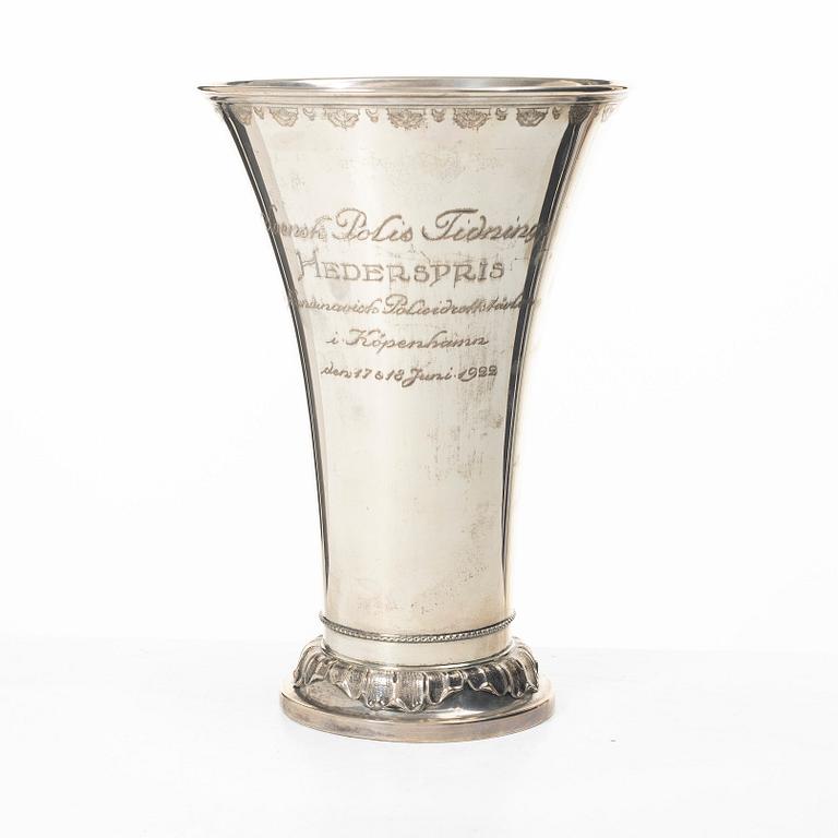 Guldsmedsaktiebolaget (GAB), Bägare, silver, Stockholm omkring 1920.