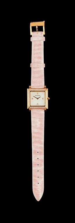 A Boucheron pink diamond ladie's wrist watch, 2001.