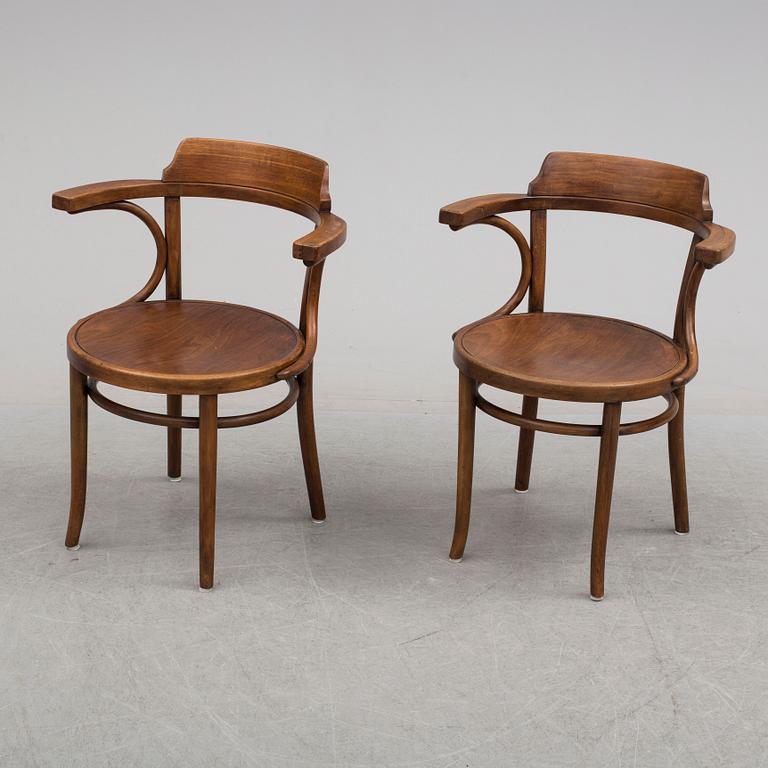 A pair of Thonet chairs, second half of the 20th century.