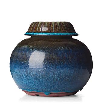 42. Wilhelm Kåge, a "Farsta" stoneware vase, Gustavsberg studio, Sweden 1959.