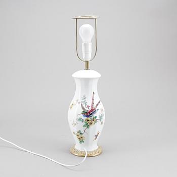 BORDSLAMPA, porslin, Rosenthal, 1900-tal.