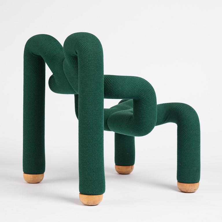 Terje Ekstrøm, armchair, "Ekstrem", for Stokke Fabrikker, Norway, circa 1984.