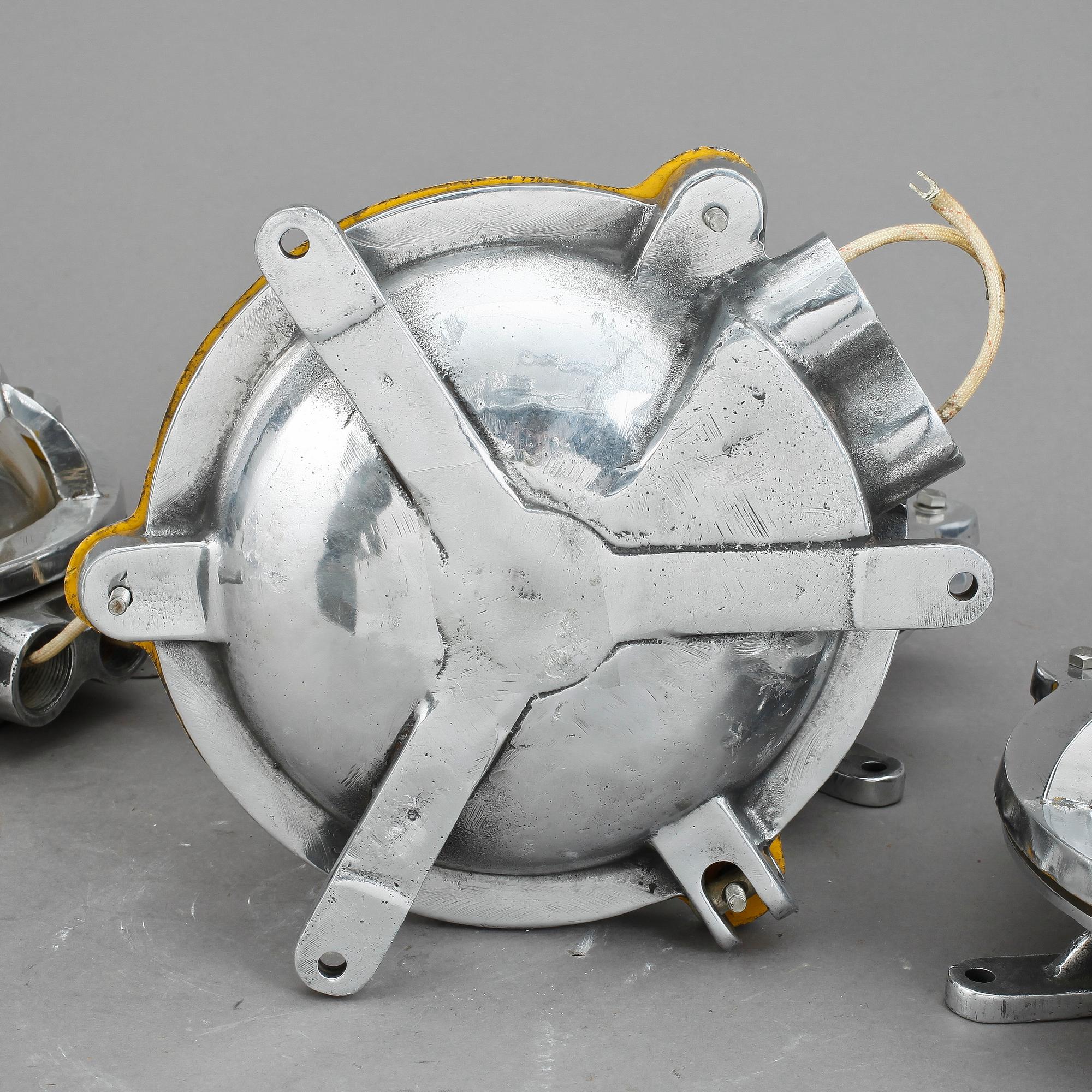 SKEPPSBELYSNING, 4 st, 1900-talets mitt.