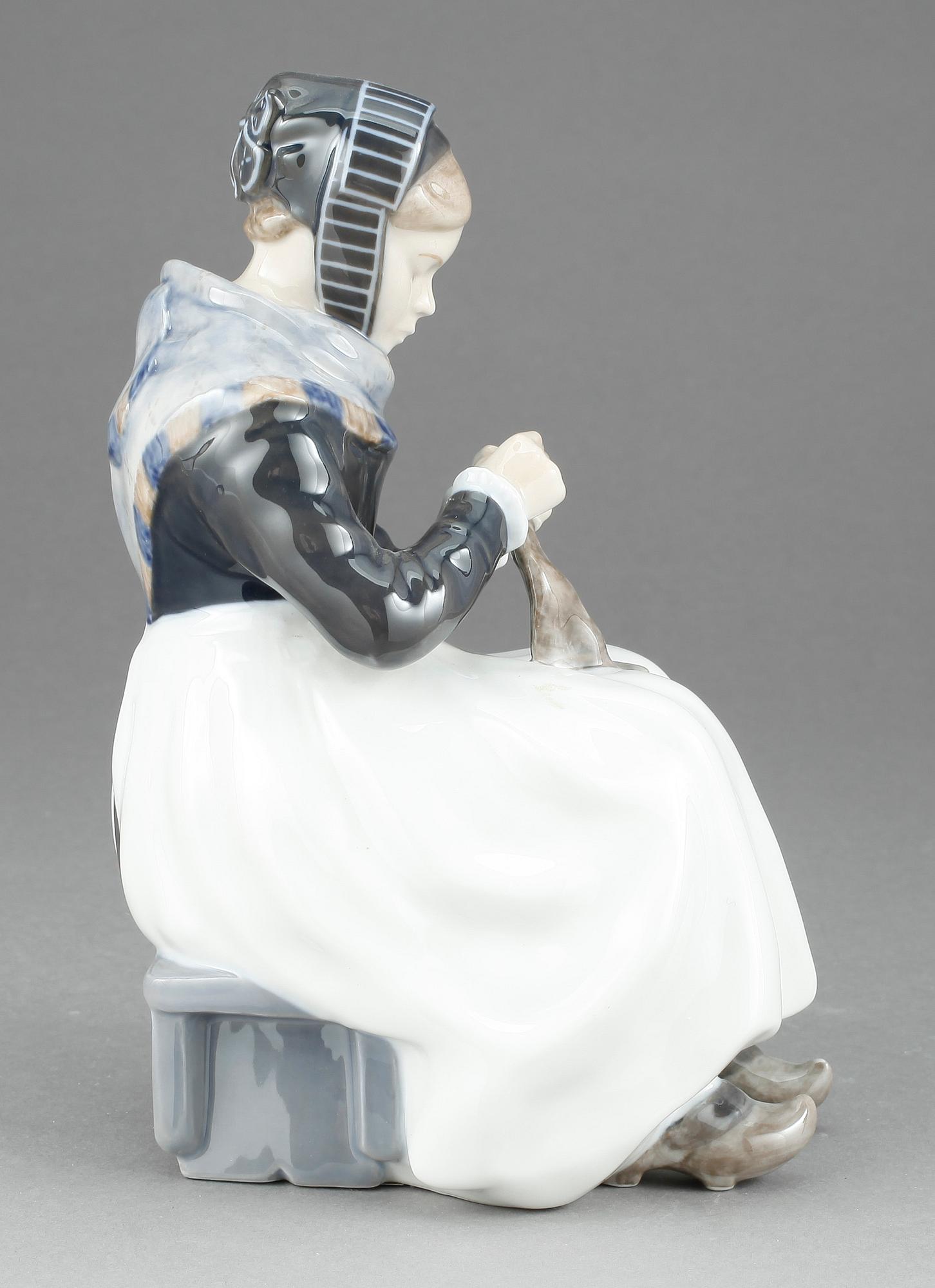 FIGURIN, porslin, Royal Copenhagen, 1900-talets andra hälft.