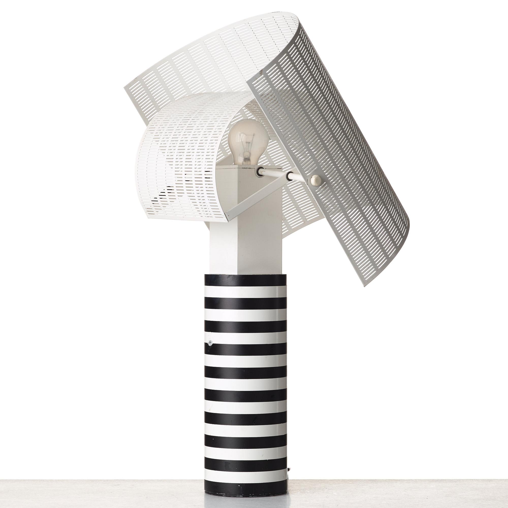 MARIO BOTTA, "Shogun", bordslampa, Artemide, Italien efter 1986.