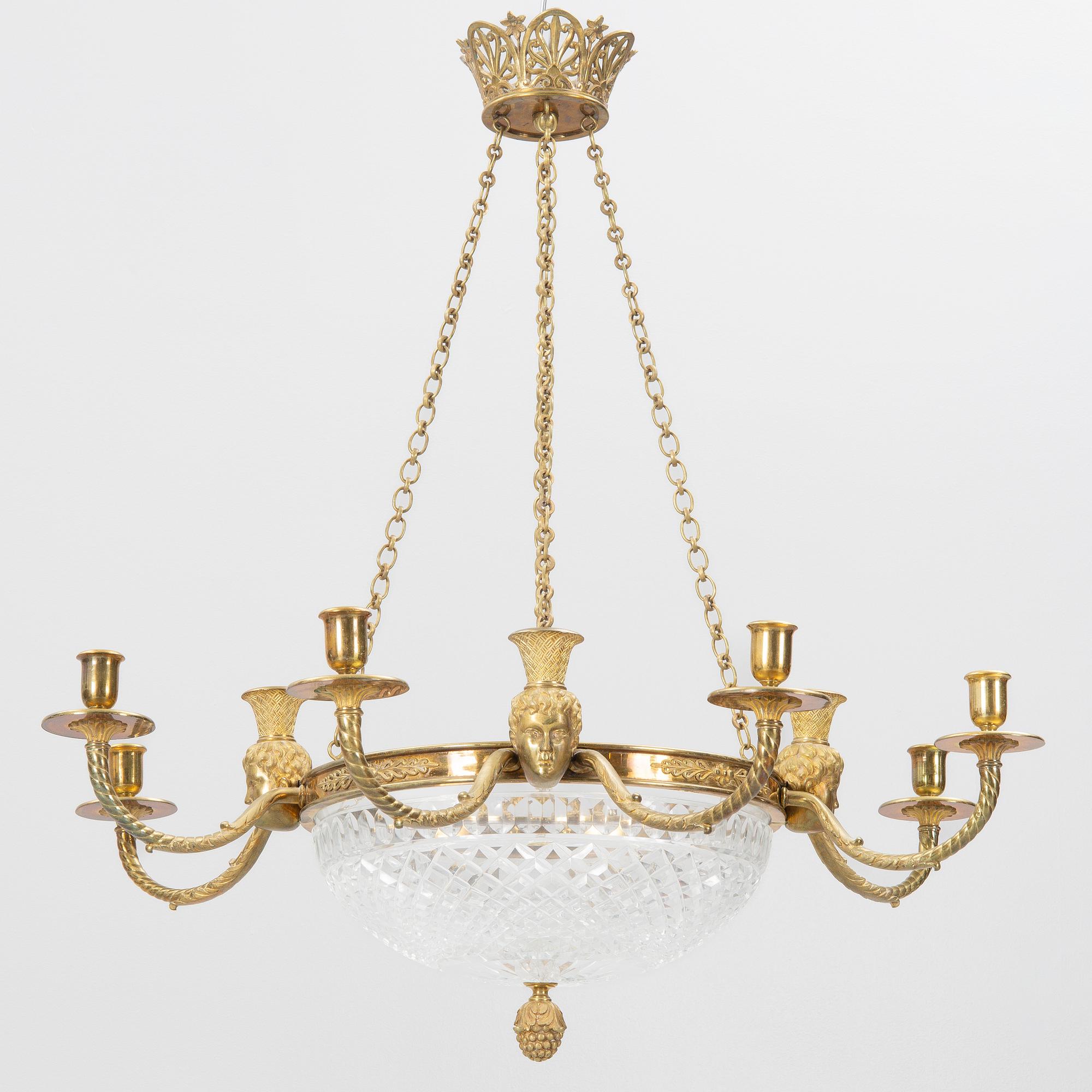 Ceiling lamp, second half of the 19th Century.
