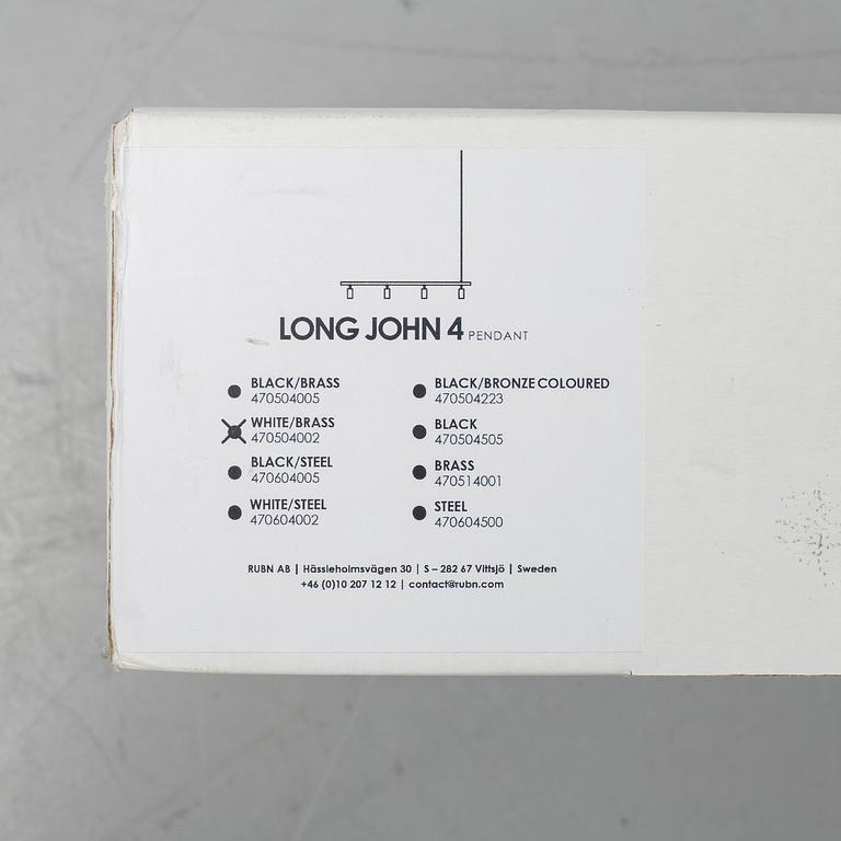TAKLAMPA, design by Niclas Hoflin, för RUBN, "Long John 4", med originalförpackning.