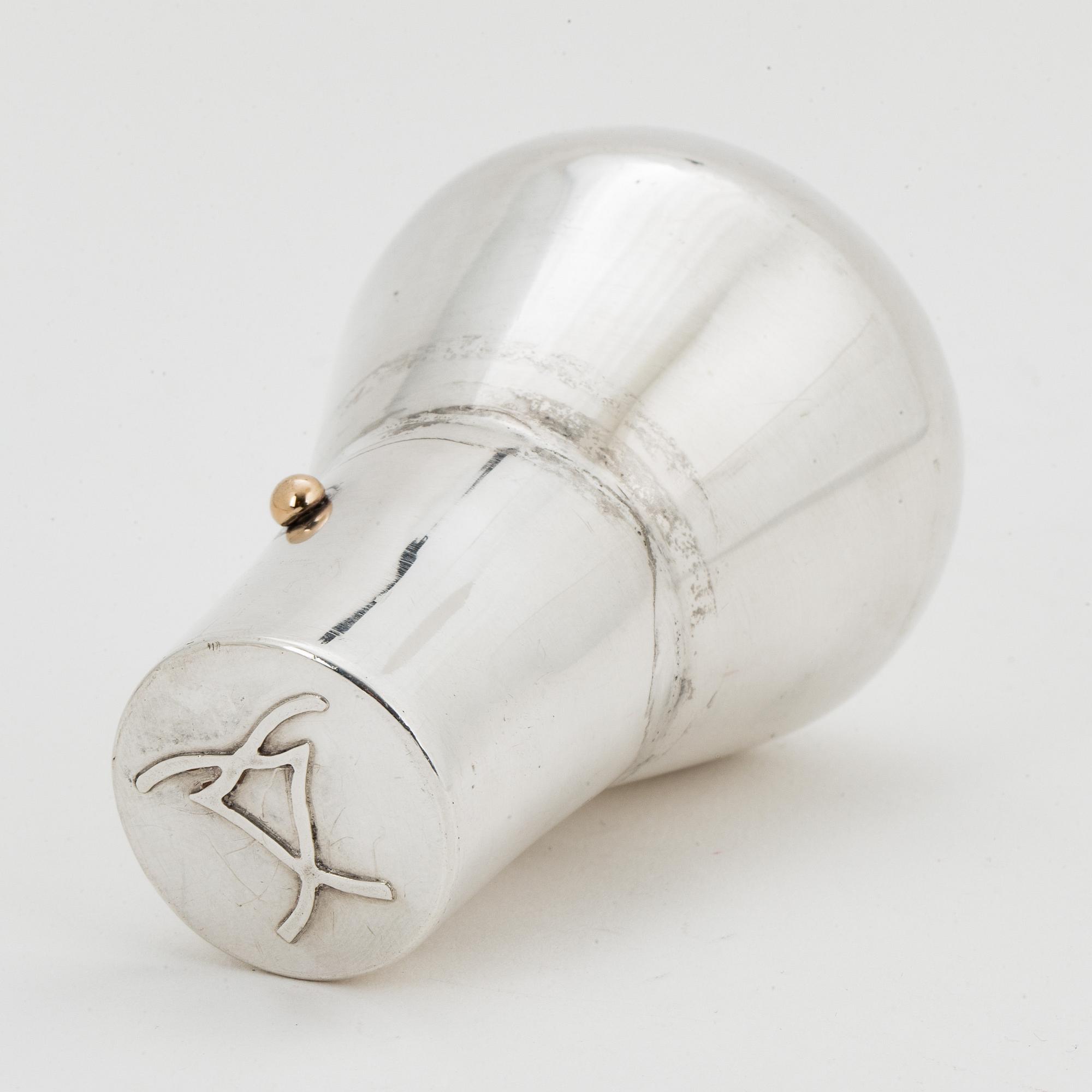 SVEN-ERIK HÖGBERG, silver signet. Göteborg, 1963.