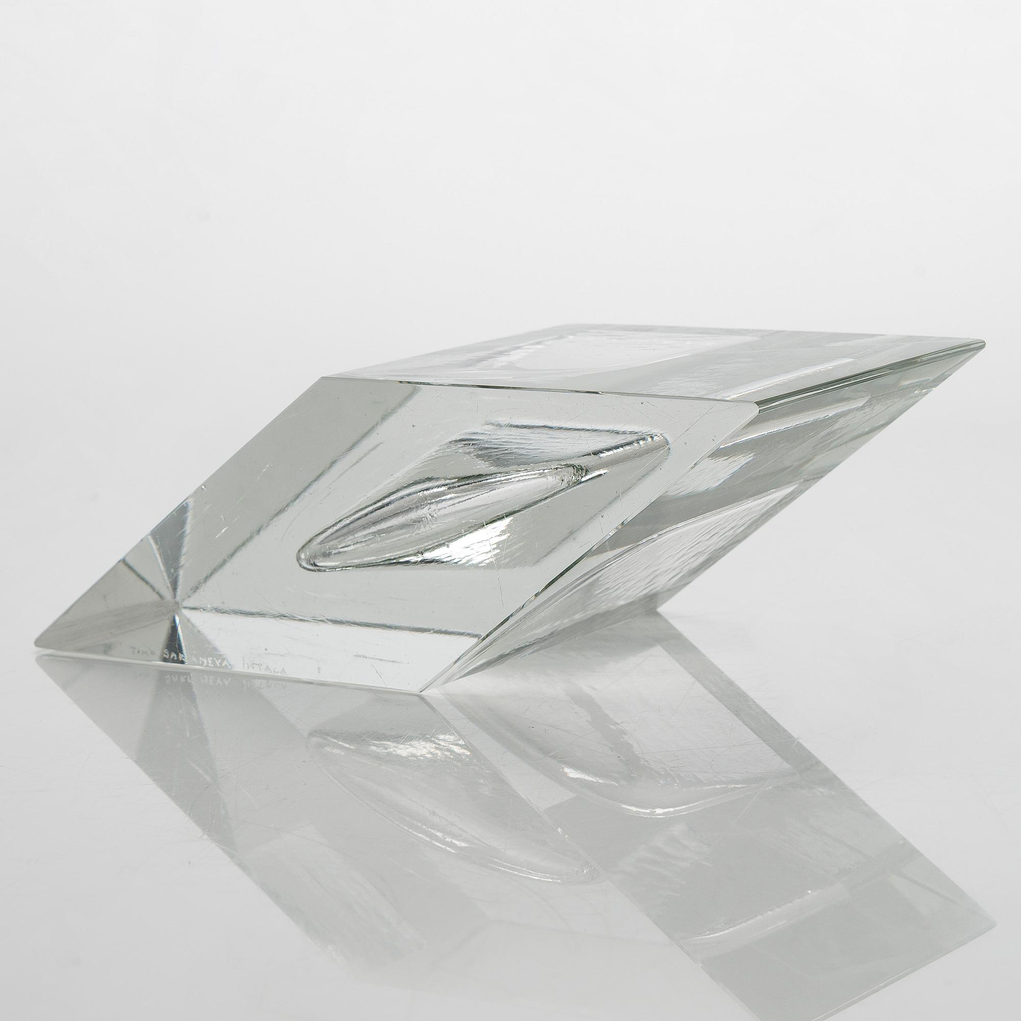 Timo Sarpaneva, konstföremål "Kohinoor" signerad Timo Sarpaneva, Iittala.