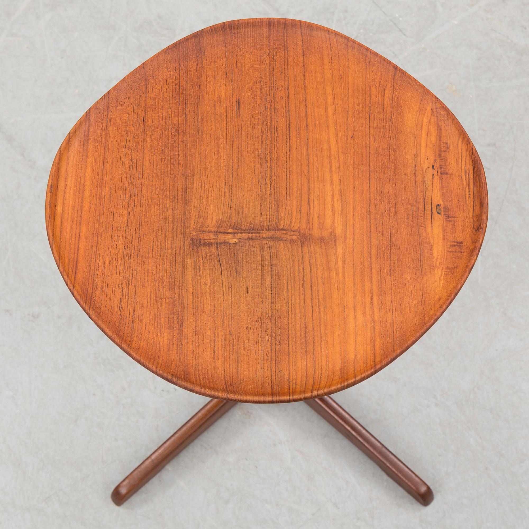 A second half of the 20th century teak table by Steen & Strøms Møbelfabrikk A/S, Norway.