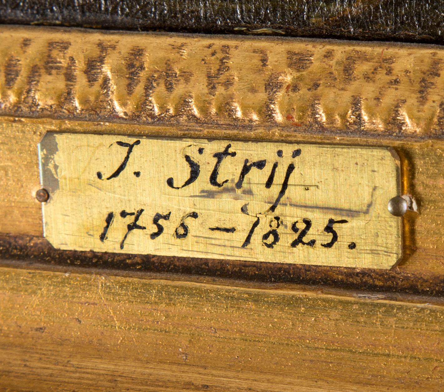 JACOB VAN STRIJ, tillskriven, olja på pannå.