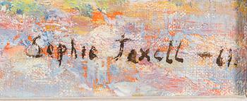 SOPHIE TAXELL, oil on canvas, signed and dated -61.