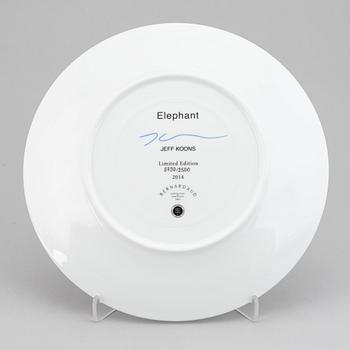 Jeff Koons, plate/multiple, 790/2500.