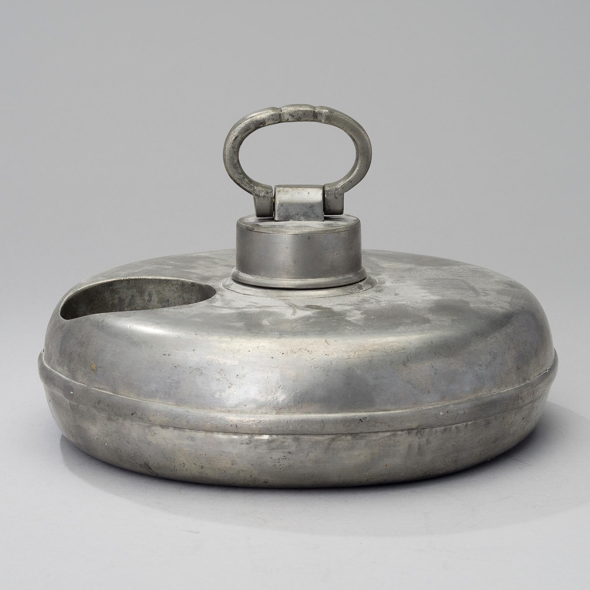 SÄNGYN LÄMMITIN, tinaa 1800-luku.