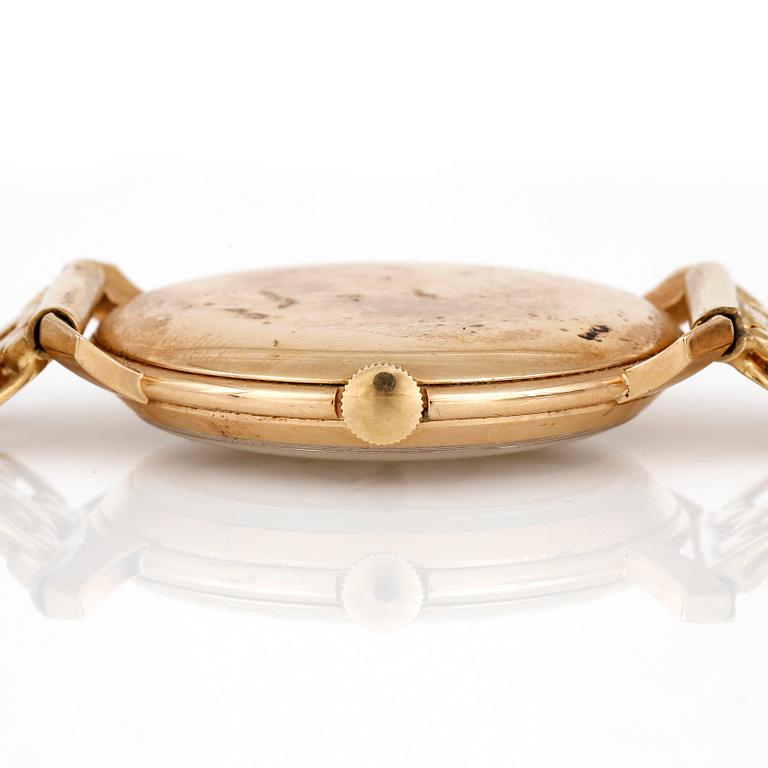 ARMBANDSUR, 18k guld, International Watch Company, IWC, Schaffhausen, 1960-tal, tot vikt ca 87,1 gram.