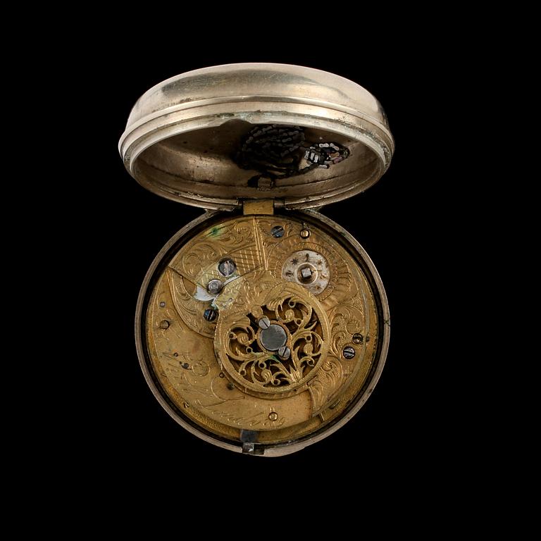 SPINDELUR, silver, Thomas, Whitt, London, 1800-tal.