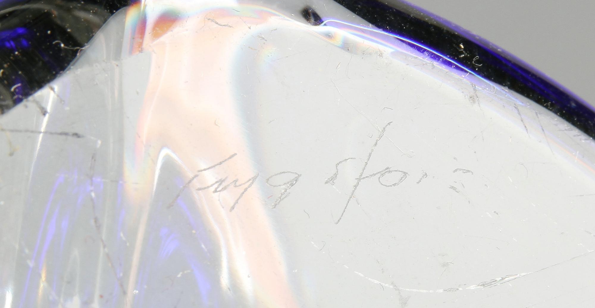 BORDSARMATUR, glas, Flygsfors.