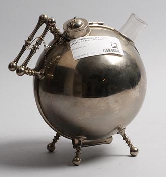 VÄRMEBEHÅLLARE, glas, metall, tidigt 1900-tal.