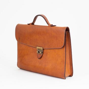 A leather 'Business' briefcase, Böle Tannery, numbered NO. 309 (of 360).