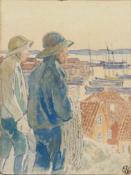 471. Carl Wilhelmson, Västkustfiskare.