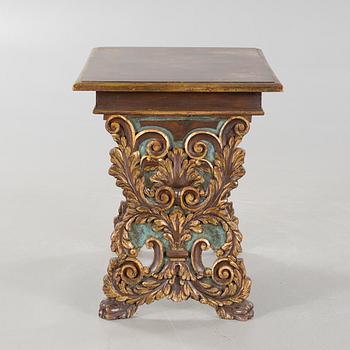 A baroque style coffee table, first half of the 20th century.