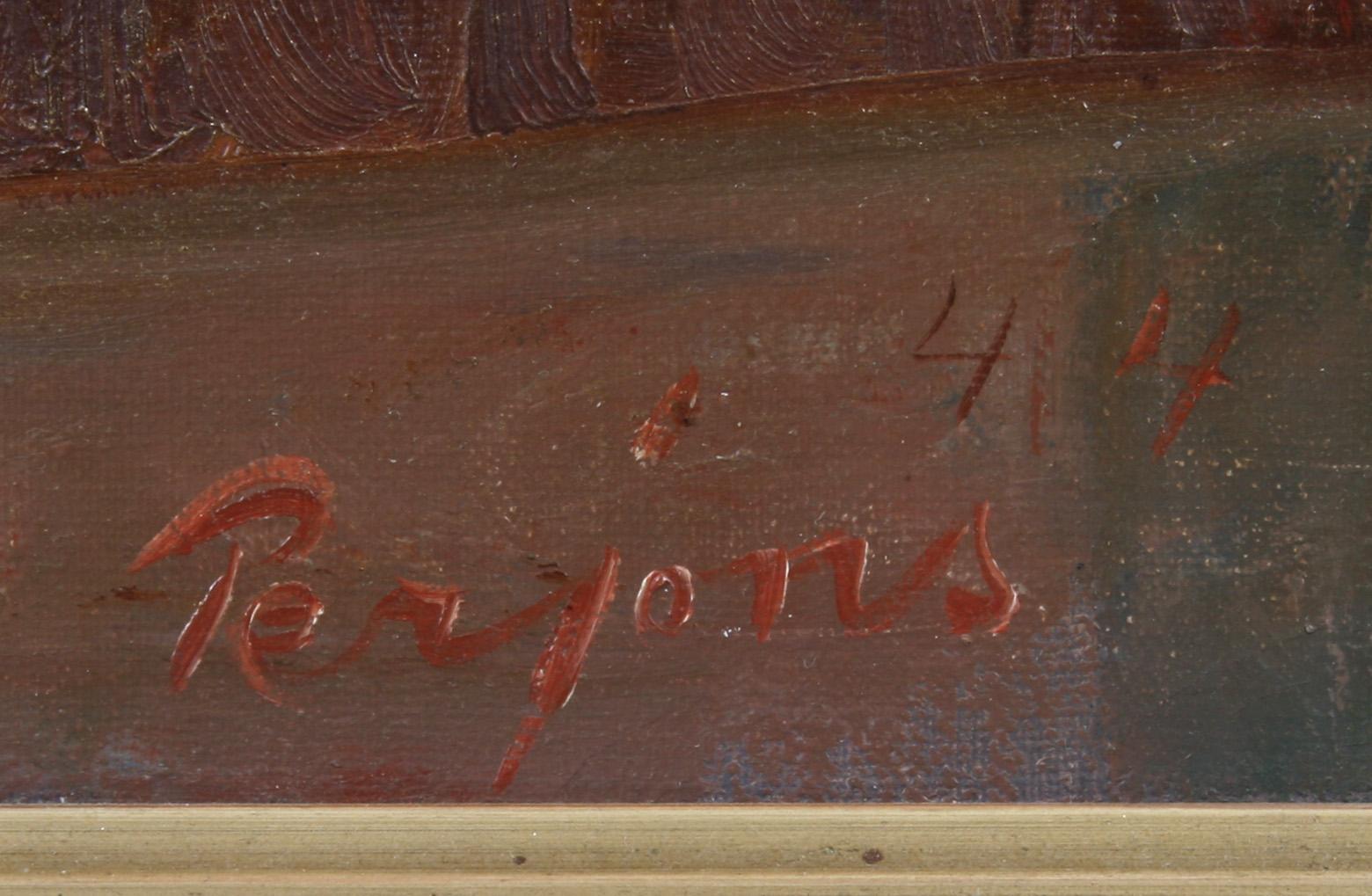 PER-HILDING PERJONS, olja på duk, sign o dat -44.