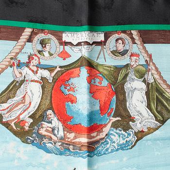 SCARF, "Christophe Colomb découvre l'Amerique 12 octobre 1492", Hermès.