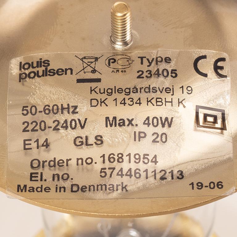 Poul Henningsen, bordslampa, modell "PH 3½-2½", Louis Poulsen, Danmark.