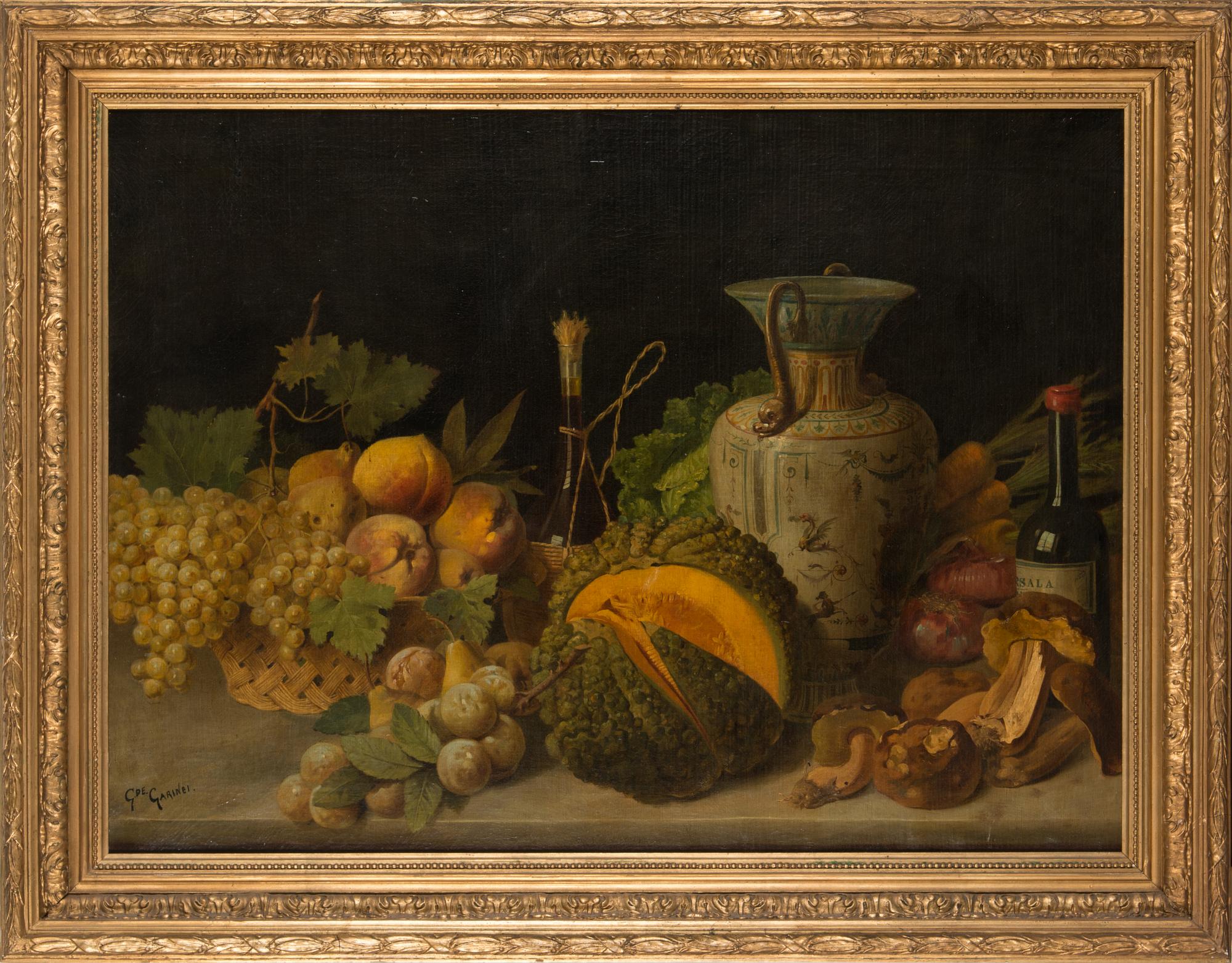 Giuseppe Garinei, oil on canvas, signed.