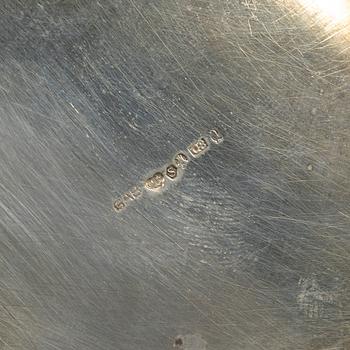 A bowl, silver, GAB, Stockholm, 1929.
