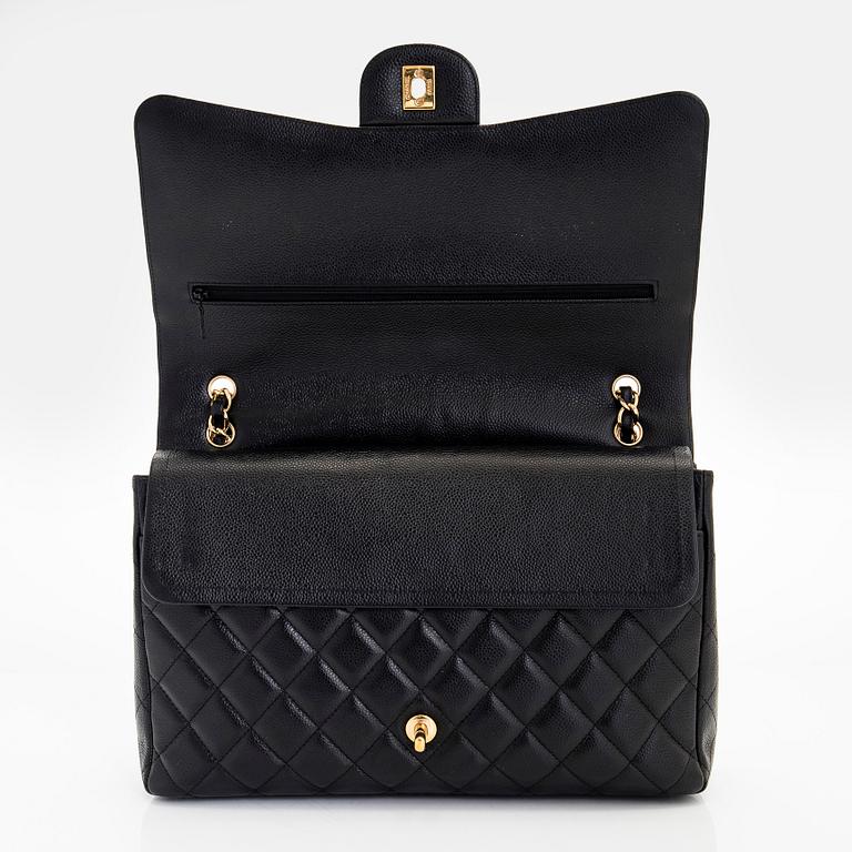 Chanel, a 'Double Flap Bag Maxi' bag, 2013-2014.