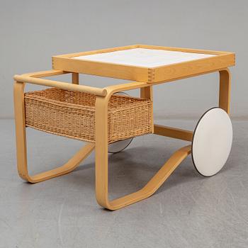 ALVAR AALTO, serveringsvagn, "modell 900", Artek, 1960-tal.