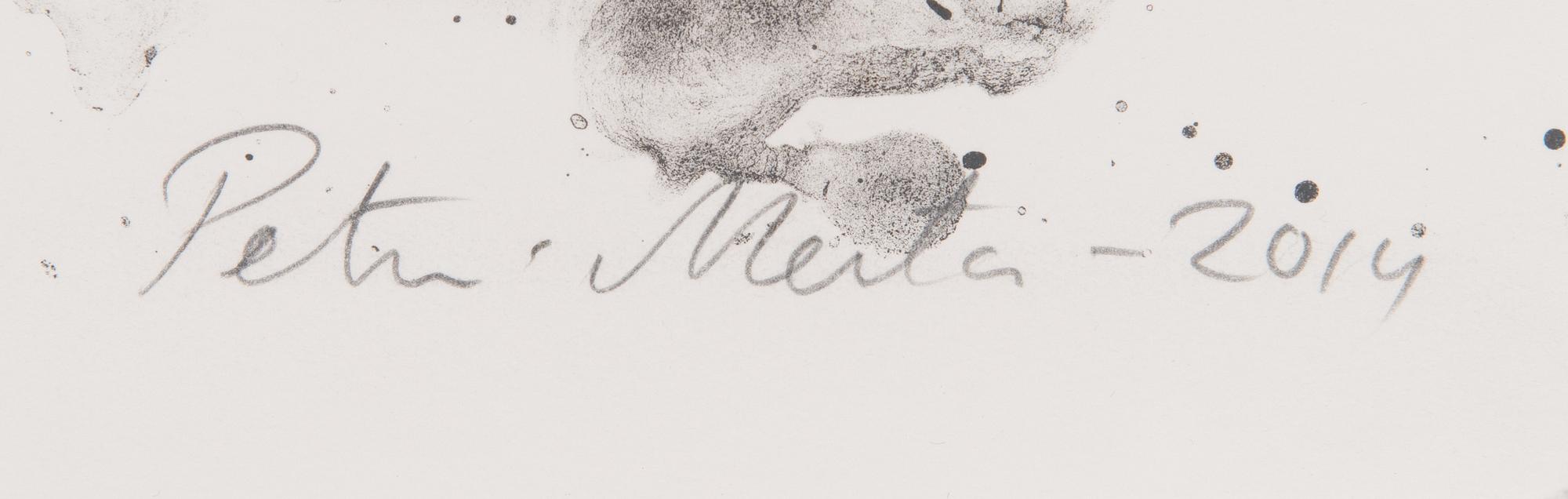 Petri Merta, lithograph, signed and dated 2014, numrerad 14/20.